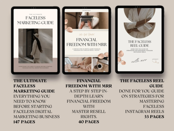 22 Faceless Digital Marketing MRR Products - Image 2