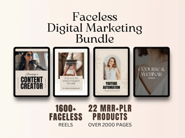 22 Faceless Digital Marketing MRR Products - Image 5