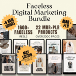 22 Faceless Digital Marketing MRR Products