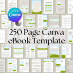 250 Canva eBook Template