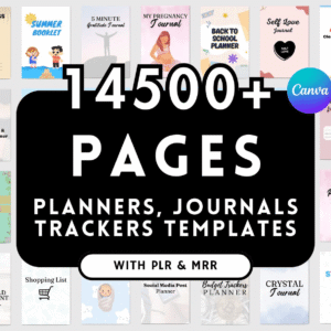 Ultimate Mega Bundle 300+ Canva Templates (PLR + MRR)
